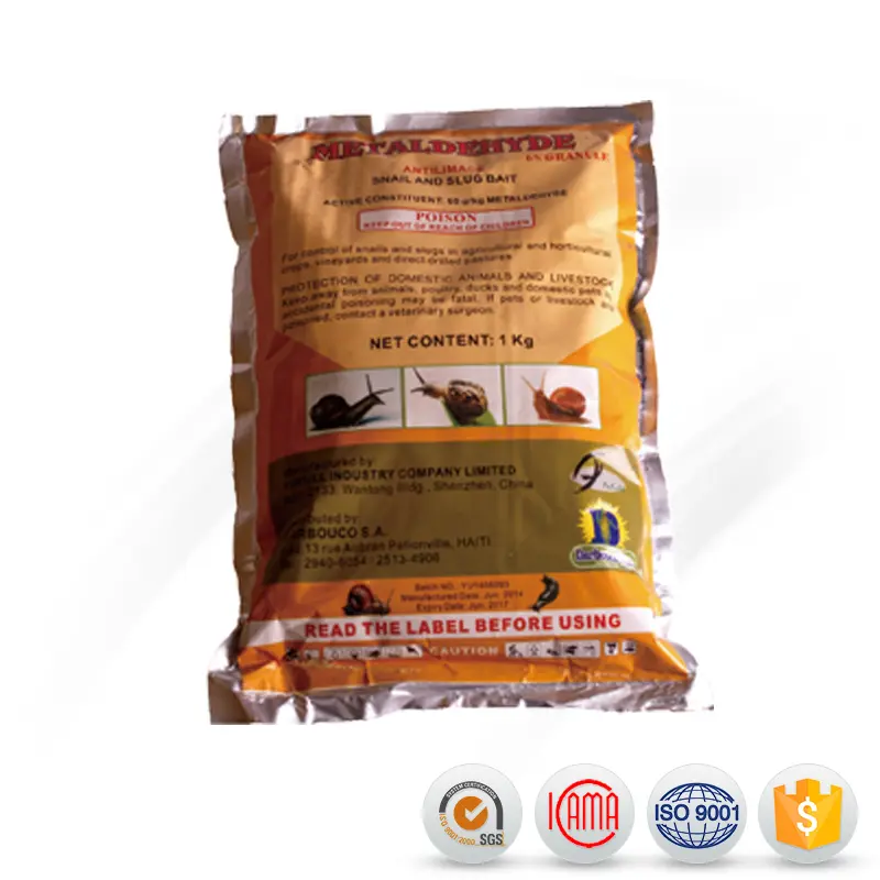 Factory source Bifenthrin Pesticide - insecticides pesticides Metaldehyde 6%GR for Kill snails and slugs – AgeruoBiotech detail pictures