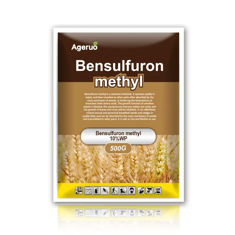 Bensulfuron methyl 10% WP Herbicide for controling broad-leaved weeds