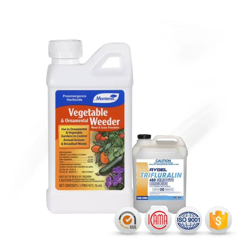 Reasonable price Ethephon Technical - Agrochemicals Pesticides 480g/L EC Trifluralin with reasonable price – AgeruoBiotech detail pictures