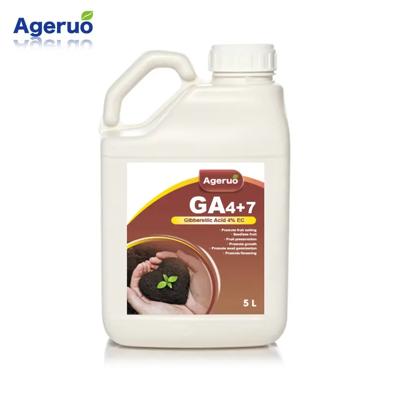 Professional China Plant Growth -  Plant Growth Regulator Gibberellic acid Ga4+7 4% EC Professional OEM - AgeruoBiotech