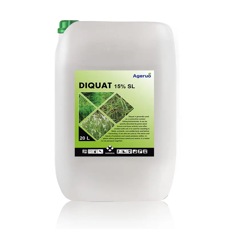 OEM/ODM Supplier Iaa – OEM Diquat 15% SL Herbicide low toxicity   – AgeruoBiotech