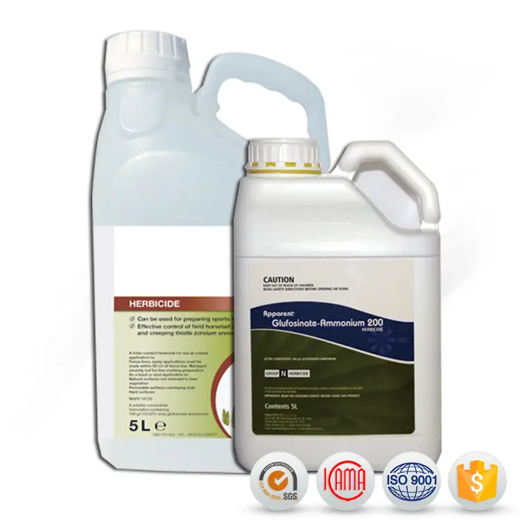 Reasonable price Ethephon Technical - Factory direct price of Agrochemicals Pesticides Glufosinate-ammonium 20%SL – AgeruoBiotech detail pictures