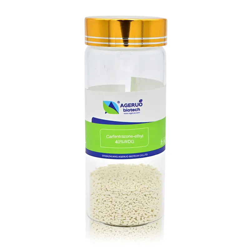 Super Lowest Price Ga3 - Carfentrazone-ethyl 10% WP 40% WDG Herbicide China Supplier OEM – AgeruoBiotech detail pictures