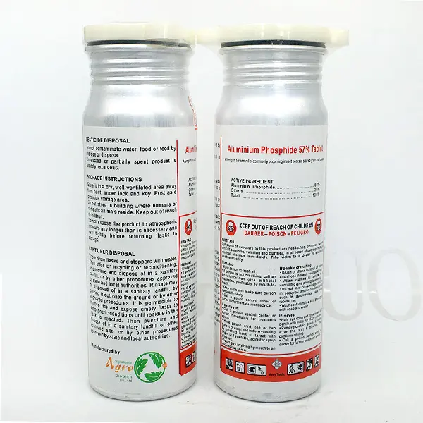 Aluminium Phosphide 57% Tablet | Flat Tablet Pesticide Mo...