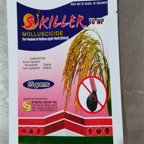 Factory source Bifenthrin Pesticide - Wholesale Supplier Niclosamide 70% WP Molluscicide Powder Kinlling Pomacea – AgeruoBiotech
