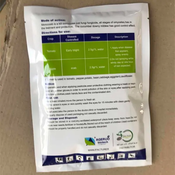 Mancozeb 80% WP prevent downy mildew with High Quality