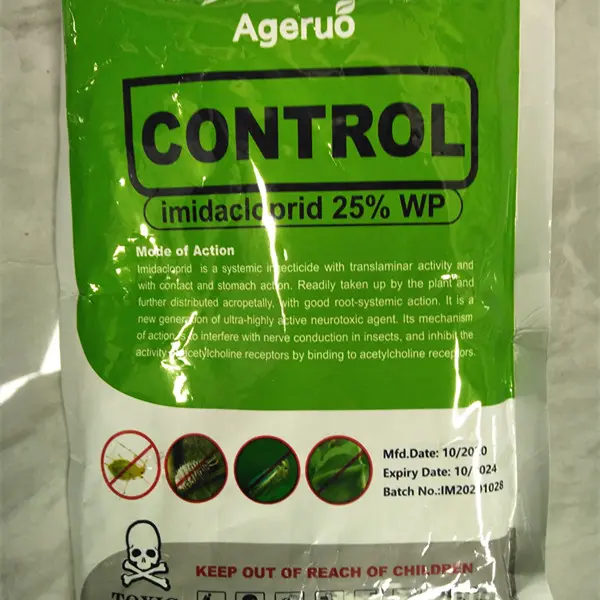 High Quality for Cypermethrin - Agrochemical Insecticide Imidaclorprid 25% WP 20% WP Wholesale – AgeruoBiotech detail pictures