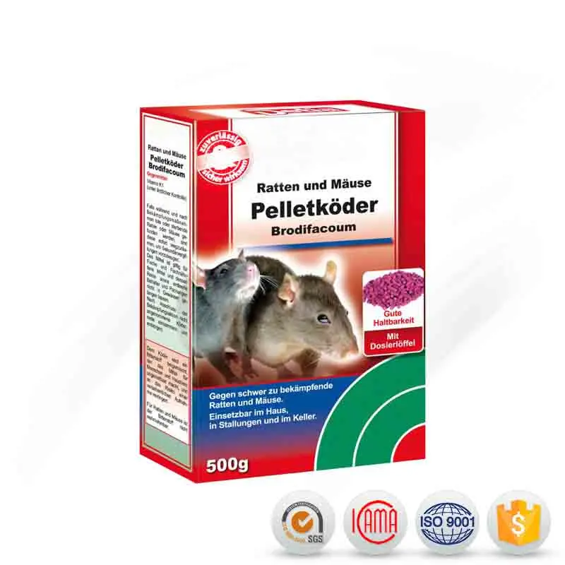 PriceList for Insecticide Indoxacarb Sc - Hot selling Rat Poison Rodenticide Brodifacoum 0.005%GR with low price – AgeruoBiotech detail pictures