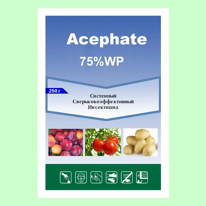 Factory wholesale Carbaryl Price - Rice Leaf Folder Cotton Aphid Leafhopper Rice Corn Tobacco Moth Insecticide Acephate 75%WP – AgeruoBiotech detail pictures