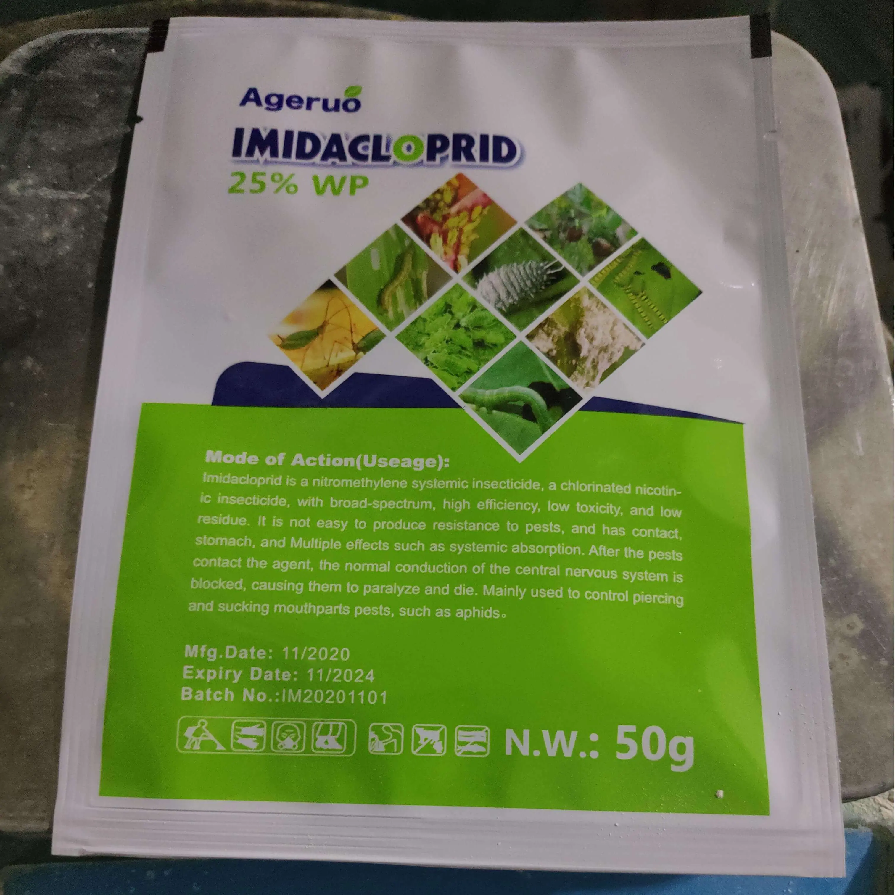 Imidacloprid vs Lambda-Cyhalothrin