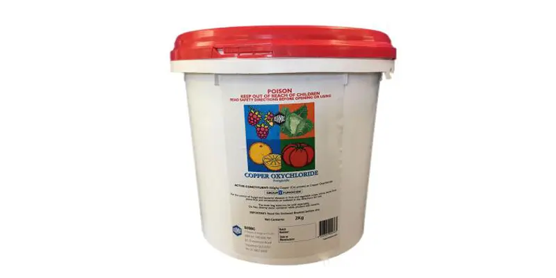 Copper oxychloride fungicide